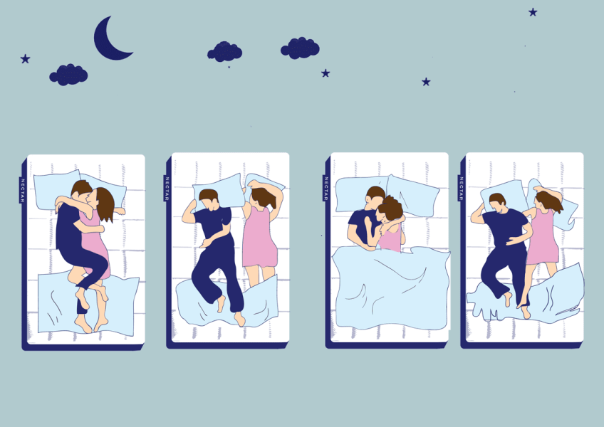 Couple Sleeping Positions