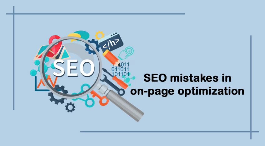 SEO mistakes in on-page optimization