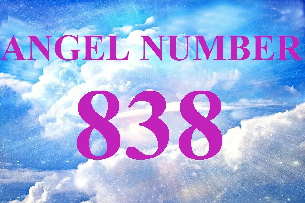 838 angel number and its relation with manifestation
