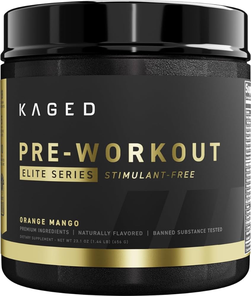 kaged as caffeine free pre workout